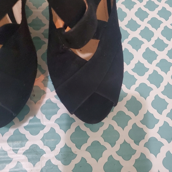 PRADASuede Cutout Accent Sandals - Picture 3 of 16